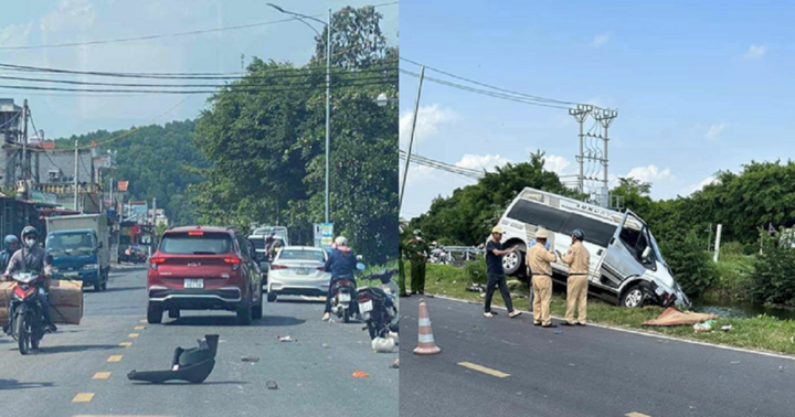 Hải Phòng: Ô tô gây tai nạn liên hoàn, 2 người thương vong