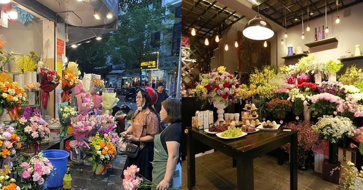 Nhộn nhịp thị trường hoa tươi dịp 20/10