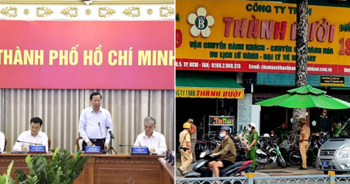 Chủ tịch TP.HCM Phan Văn Mãi: Sẽ xử lý xe Thành Bưởi nghiêm túc, “không có vùng cấm, không lợi ích nhóm”