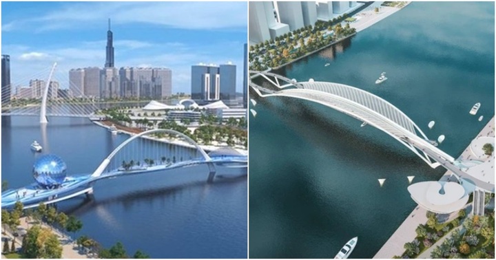 TP.HCM: Một doanh nghiệp đề xuất tặng cầu đi bộ qua sông Sài Gòn giá trị 1.000 tỷ đồng