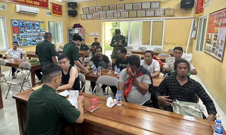 7 thuyền viên nước ngoài gặp nạn được cứu kịp thời trên vùng biển Hải Phòng