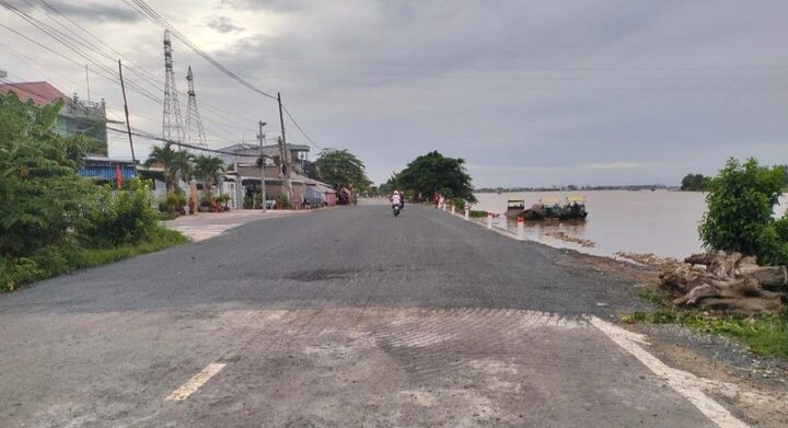 An Giang khắc phục xong đoạn sạt lở nghiêm trọng trên quốc lộ 91 trước thềm nghỉ lễ 2/9
