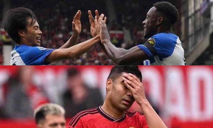 Man Utd thua Brighton với tỉ số 1 - 3 tại Old Trafford