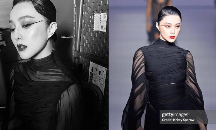 Phạm Băng Băng sải bước trên sàn runway, tái xuất Paris Fashion Week