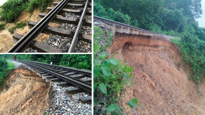 Đoạn đường sắt Bắc - Nam qua Hà Tĩnh 