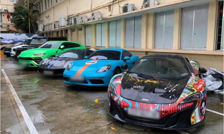 Công an TP.HCM tạm giữ 8 siêu xe liên quan đến vụ án lừa đảo của Phan Công Khanh