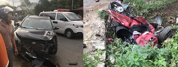 Tạm đình chỉ cán bộ Cục thuế Quảng Trị uống rượu gây tai nạn chết người