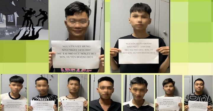 Tin tức an ninh hình sự 25/8: Bắt giữ nhóm thanh thiếu niên bất hảo gây rối trật tự, cướp tài sản ở Thanh Hóa