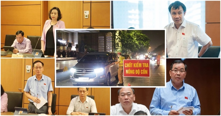 ĐBQH băn khoăn về quy định cấm tuyệt đối người điều khiển phương tiện có nồng độ cồn