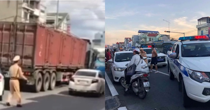 Tài xế lùi xe