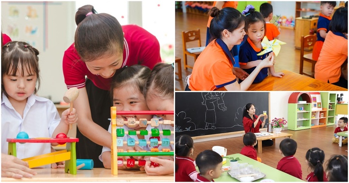 Một nhóm trẻ lớp mầm non cơ sở công lập cần tối đa bao nhiêu giáo viên?