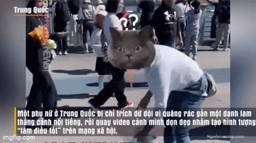 Video: Người phụ nữ bị chỉ trích về hành vi 