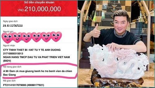 Đàm Vĩnh Hưng tặng 100 giường bệnh, đấu giá đá thạch anh ủng hộ chống dịch COVID-19 