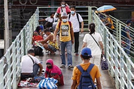 Philippines phong tỏa vùng thủ đô Manila sau khi bị biến thể Delta hoành hành 