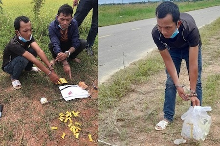 Quảng Trị: Bắt giữ 2 đối tượng giao dịch ma túy tại khu vực chốt kiểm soát dịch bệnh