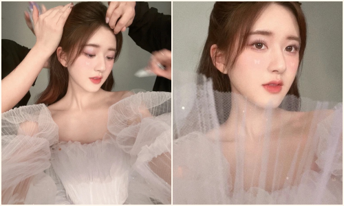 Triệu Lộ Tư khoe nhan sắc 