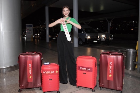 Hoa hậu Đỗ Thị Hà đi thi chung kết Miss World tại Puerto Rico