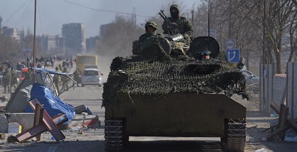 Nga tuyên bố ngừng bắn ở thành phố Mariupol 