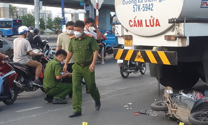 TP. HCM: Nữ hiệu trưởng mầm non tử vong vì bị xe bồn cán tử vong