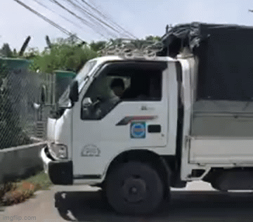 Video: Bé trai điều khiển xe tải khiến người xem