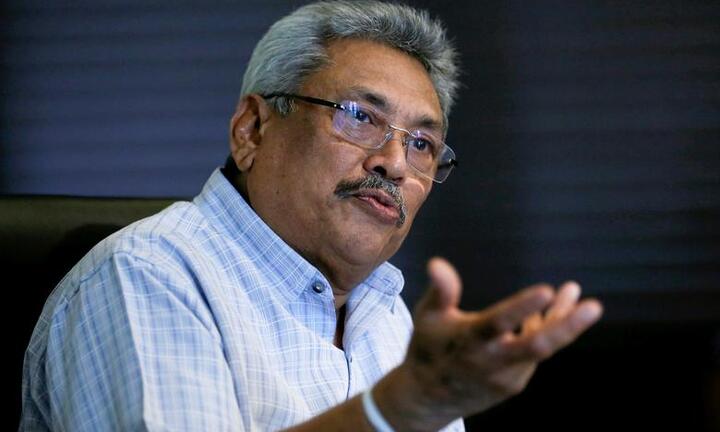 Chuyến bay chở Tổng thống Sri Lanka hạ cánh ở Singapore