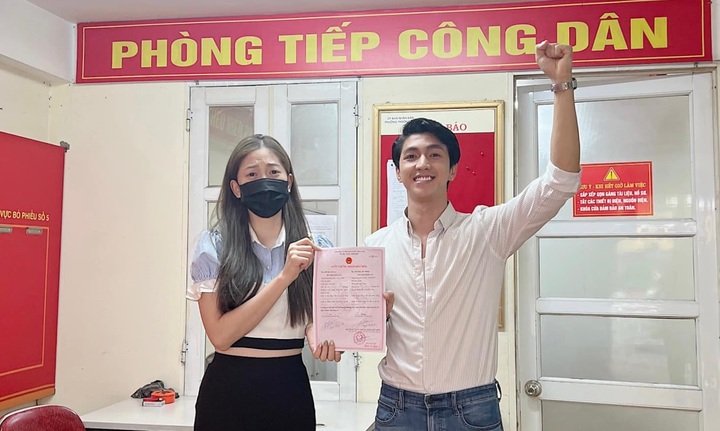 Phương Nga - Bình An xác nhận đăng ký kết hôn