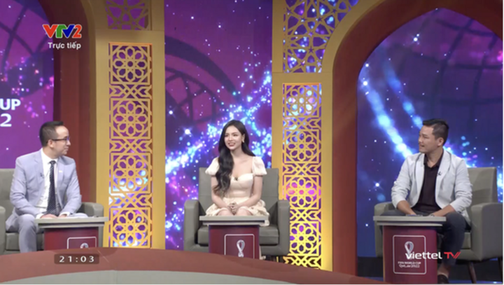 Cao Trang 'Nóng cùng World Cup 2022' lên tiếng về sự cố trên sóng VTV