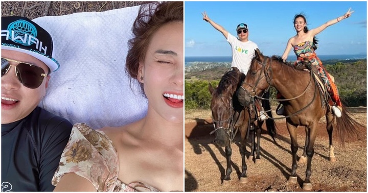 Shark Bình khoe ảnh tuần trăng mật ngọt ngào bên Phương Oanh