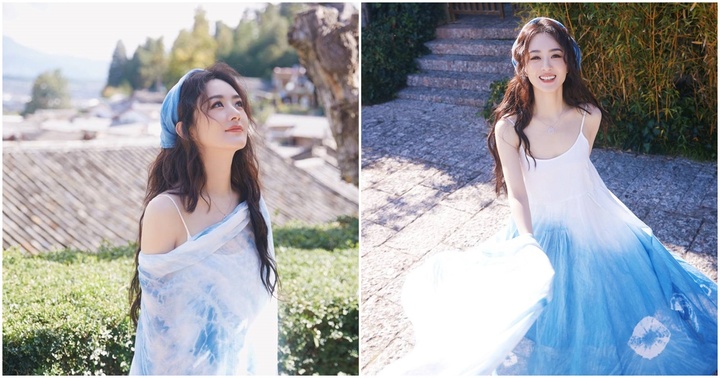 Triệu lệ Dĩnh khoe nhan sắc nhẹ nhàng, ngây thơ trong ngày sinh nhật