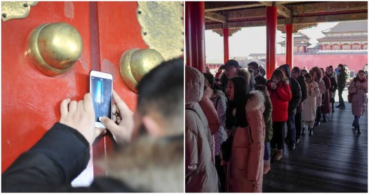 Bí ẩn về khe hở nổi tiếng tại Tử Cấm Thành khiến du khách phải cất công xếp hàng chiêm ngưỡng