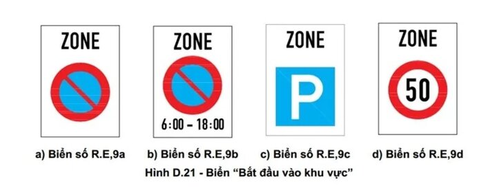 Biển báo có chữ ZONE có ý nghĩa gì, bạn có biết?