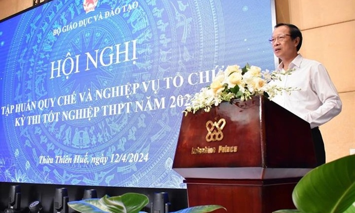 Kỳ thi Tốt nghiệp THPT 2024: Bộ GD&ĐT quán triệt thực hiện nghiêm “4 Đúng - 3 Không”