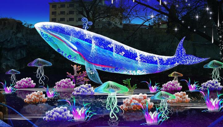 Công Viên Ánh Sáng Đồi Rồng - điểm nhấn độc đáo lần đầu xuất hiện tại Hải Phòng