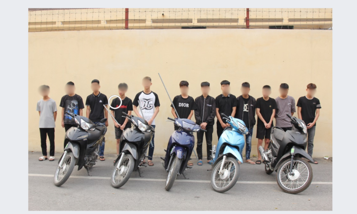 Mâu thuẫn cá nhân, nhóm thanh thiếu niên cầm hung khí hỗn chiến ở Hà Nam