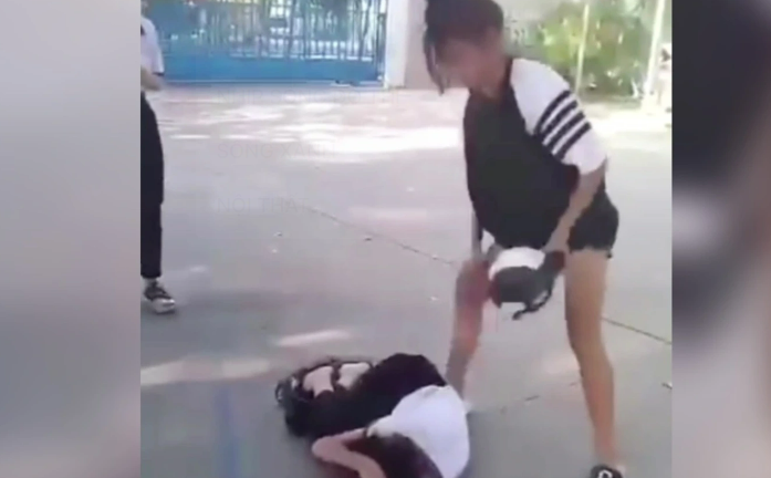 Xác minh vụ nữ sinh lớp 4 bị đánh dã man trước cổng trường