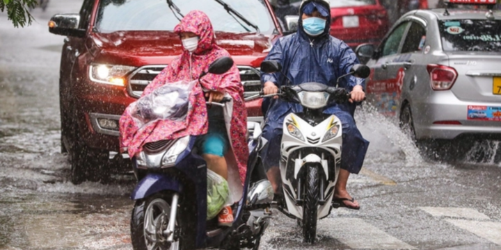 Chiều tối nay, miền Bắc đón không khí lạnh và mưa rào giải nhiệt