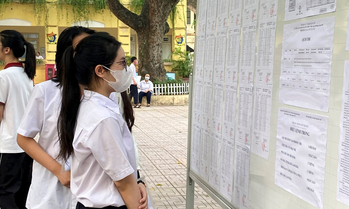 Kỳ thi tuyển sinh vào lớp 10 ở Hà Nội: Sở GD&ĐT công bố đề minh họa