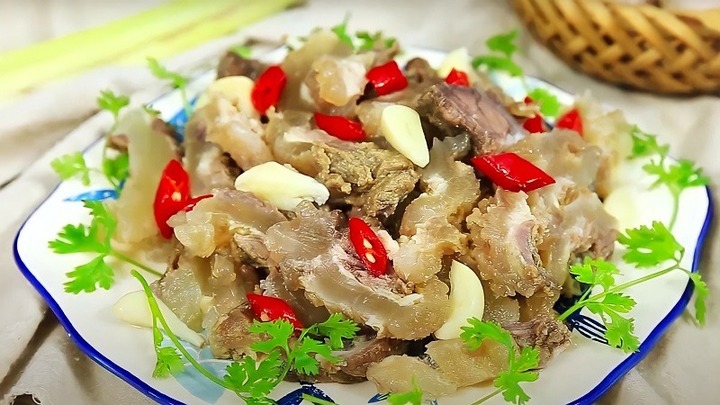 Cách làm gân bò ngâm chua ngọt giòn ngon đưa cơm