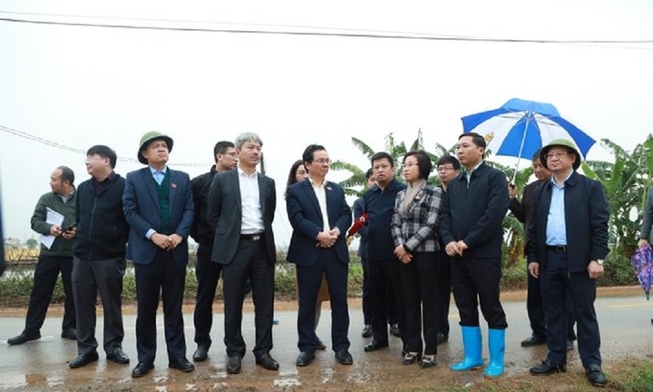 Triển khai dự án đường Vành đai 4 ở Mê Linh: Khi ý Đảng thuận lòng dân