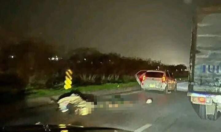 Đi xe máy ngược chiều trên cao tốc Hà Nội - Thái Nguyên, người đàn ông tử vong