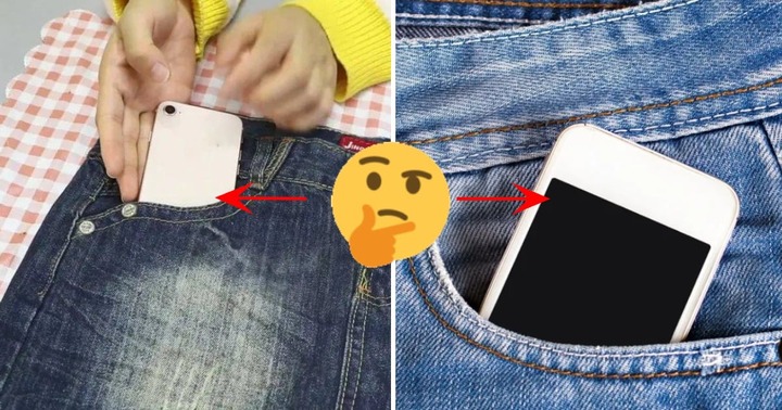 Đút điện thoại vào túi quần, nên đặt màn hình hướng vào trong hay ra ngoài?