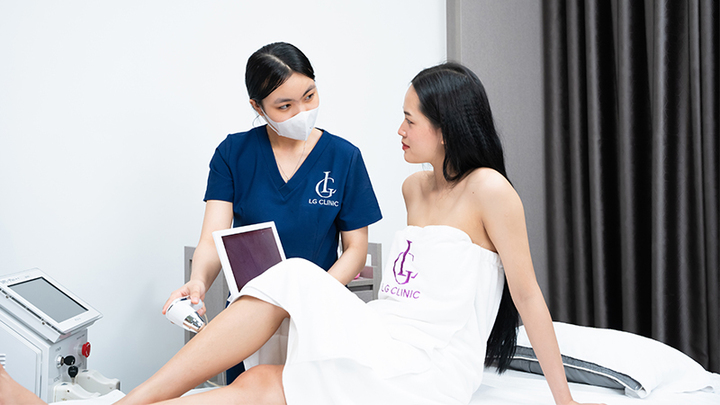 Khám phá công nghệ triệt lông đầu lạnh LG Cool độc quyền tại LG Clinic