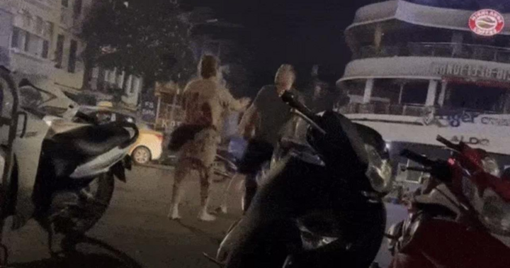 Điều tra vụ nhóm thanh niên đánh nhau trước tòa nhà 