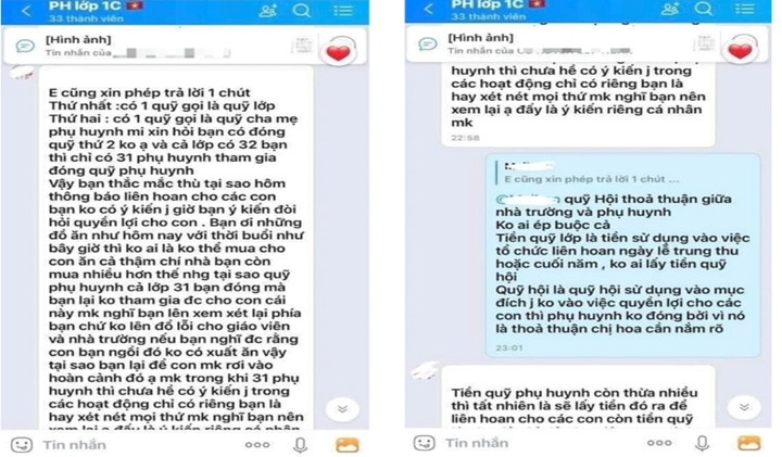 Xôn xao thông tin mẹ không đóng 100.000 đồng quỹ phụ huynh, con ngồi nhìn các bạn liên hoan