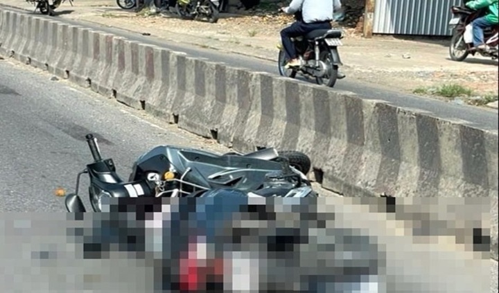 Trung tá CSGT bị xe máy tông, hy sinh trong khi làm nhiệm vụ