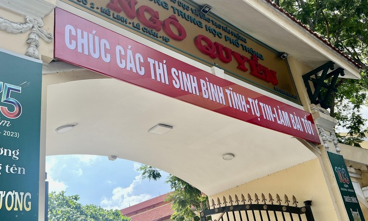 Kỳ thi vào lớp 10 ở Hải Phòng: 3 thí sinh