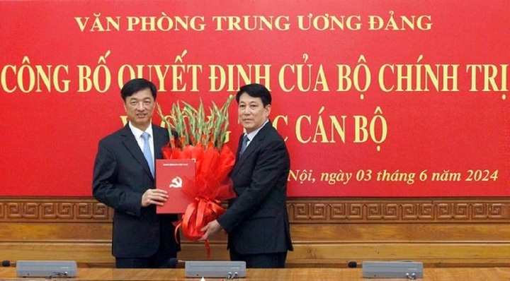 Thượng tướng Nguyễn Duy Ngọc giữ chức Chánh Văn phòng Trung ương Đảng