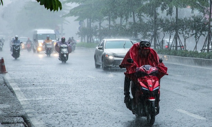 Từ chiều nay (4/6), miền Bắc bước vào chuỗi ngày mưa lớn