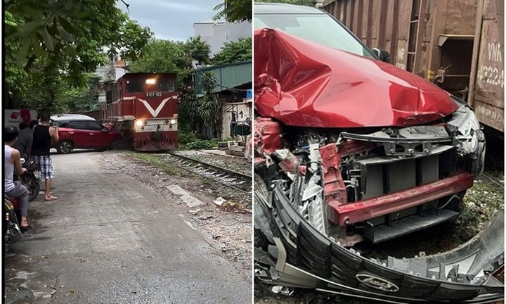 Vụ ô tô đậu sát đường ray, bị tàu hỏa đâm nát đầu: Bảo hiểm có bồi thường?