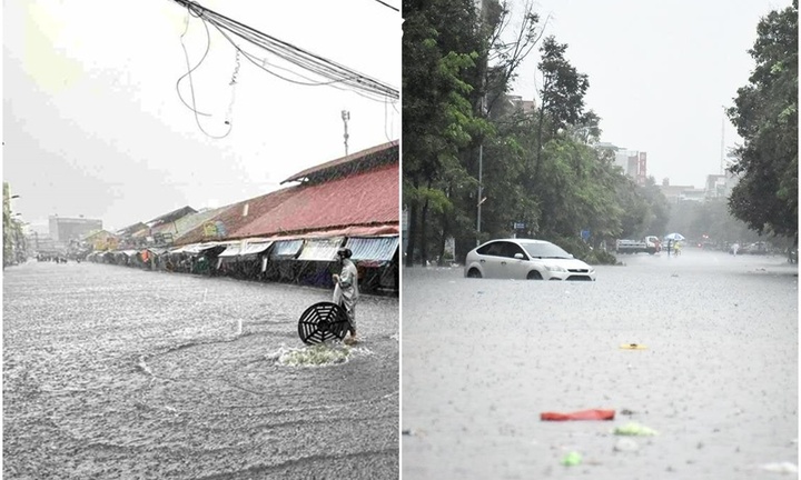 Miền Bắc tiếp tục mưa lớn, cảnh báo ngập úng nhiều nơi